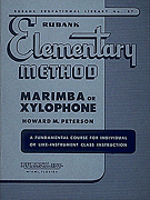 RUBANK ELEMENTARY METHOD MARIMBA cover